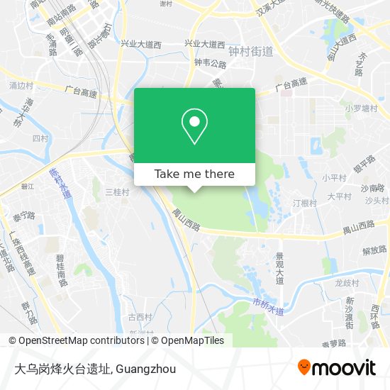 大乌岗烽火台遗址 map