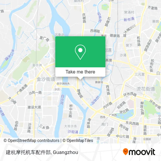 建杭摩托机车配件部 map
