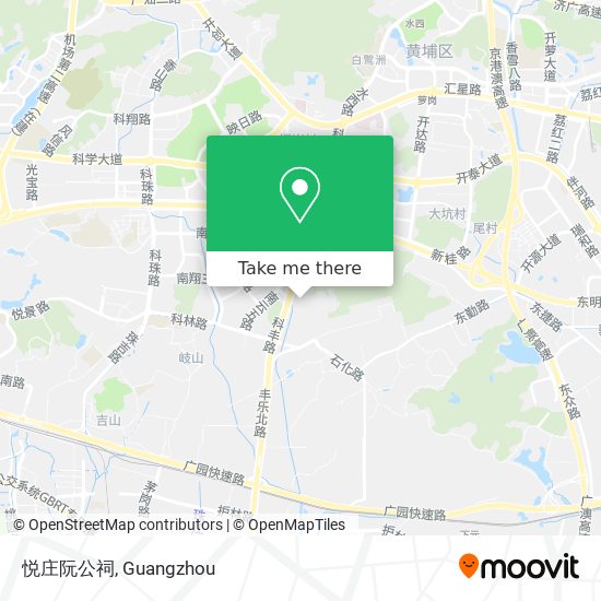 悦庄阮公祠 map