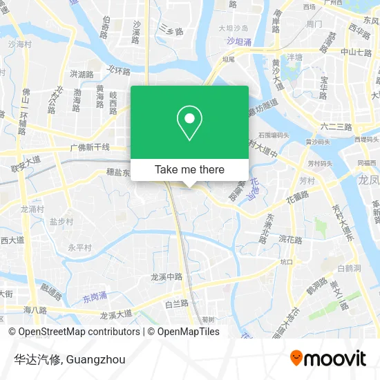华达汽修 map