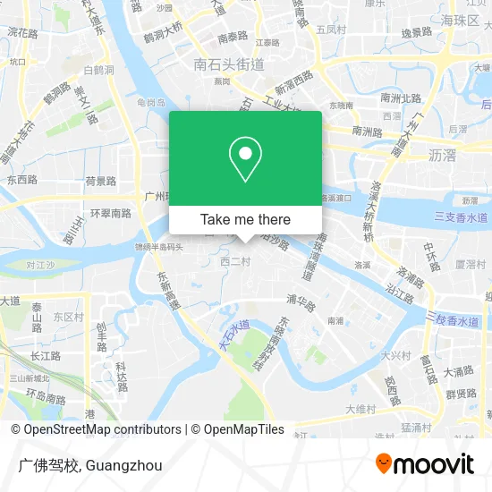 广佛驾校 map