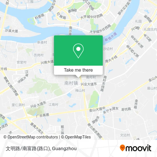 文明路/南富路(路口) map