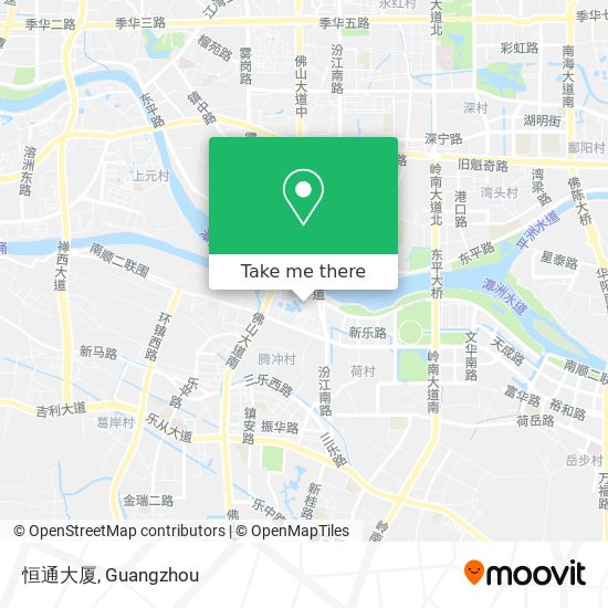 恒通大厦 map