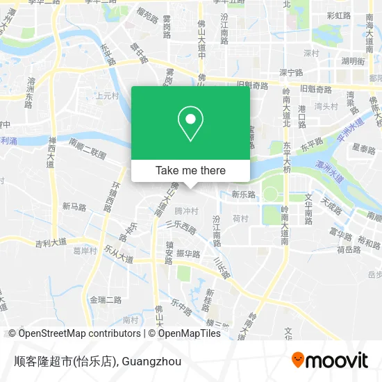 顺客隆超市(怡乐店) map