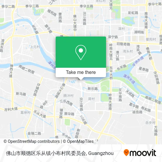 佛山市顺德区乐从镇小布村民委员会 map