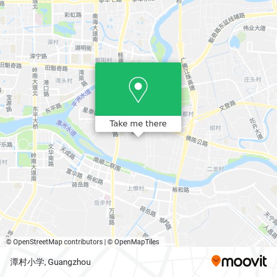 潭村小学 map