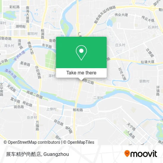 展车精护尚酷店 map