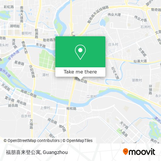 福朋喜来登公寓 map