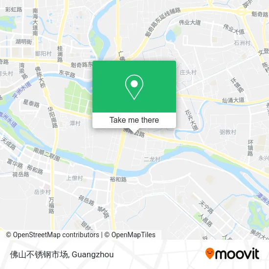 佛山不锈钢市场 map