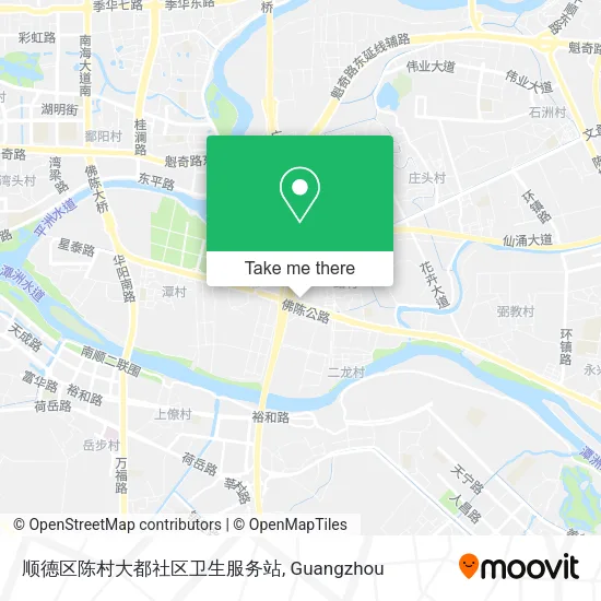 顺德区陈村大都社区卫生服务站 map
