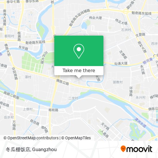 冬瓜棚饭店 map