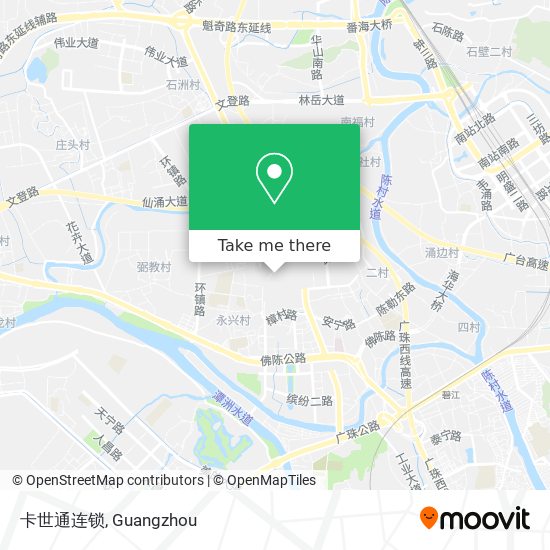 卡世通连锁 map