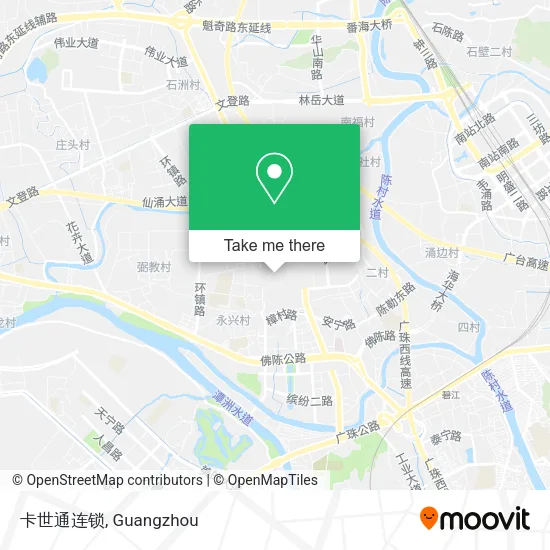 卡世通连锁 map
