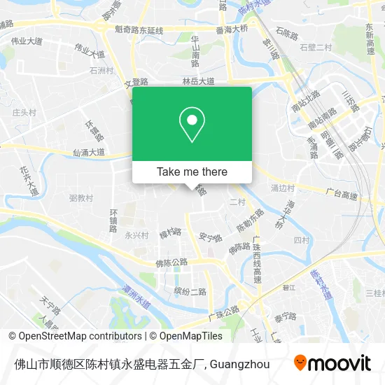 佛山市顺德区陈村镇永盛电器五金厂 map