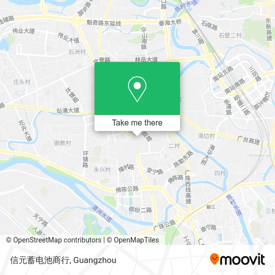 信元蓄电池商行 map