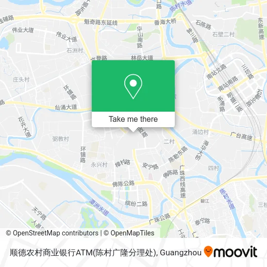 顺德农村商业银行ATM(陈村广隆分理处) map