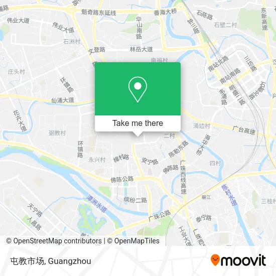 屯教市场 map