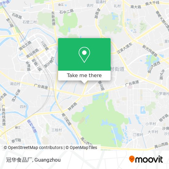 冠华食品厂 map