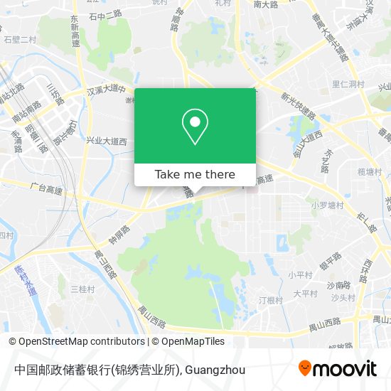 中国邮政储蓄银行(锦绣营业所) map