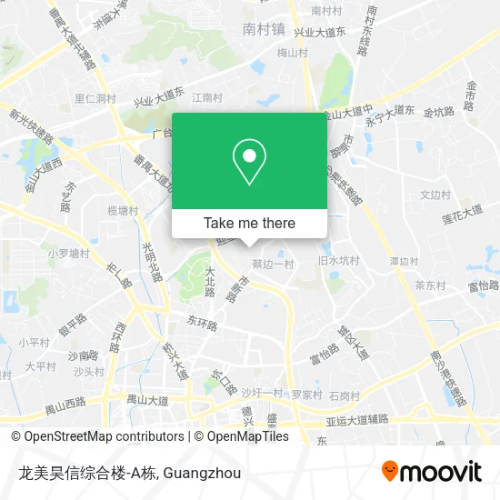 龙美昊信综合楼-A栋 map