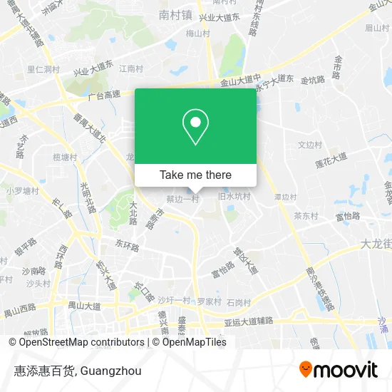 惠添惠百货 map