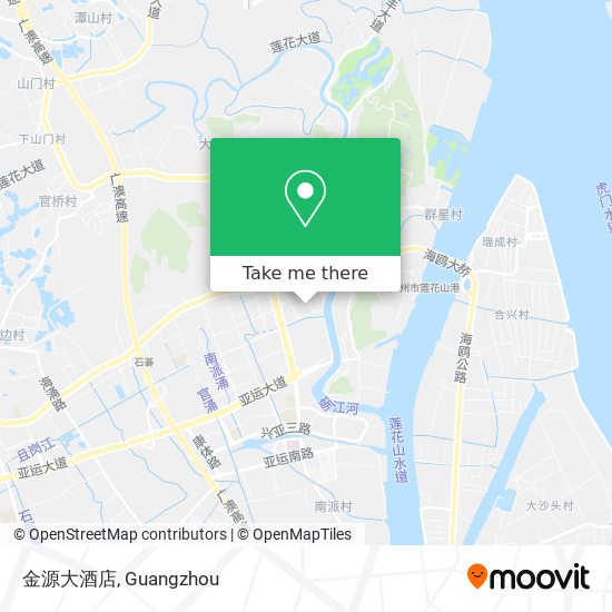 金源大酒店 map
