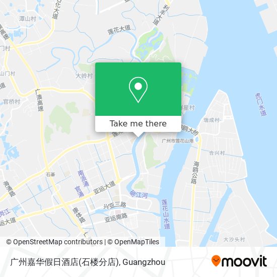 广州嘉华假日酒店(石楼分店) map