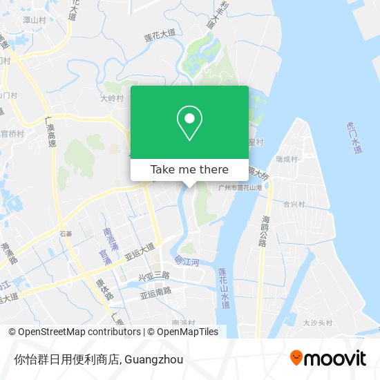 你怡群日用便利商店 map