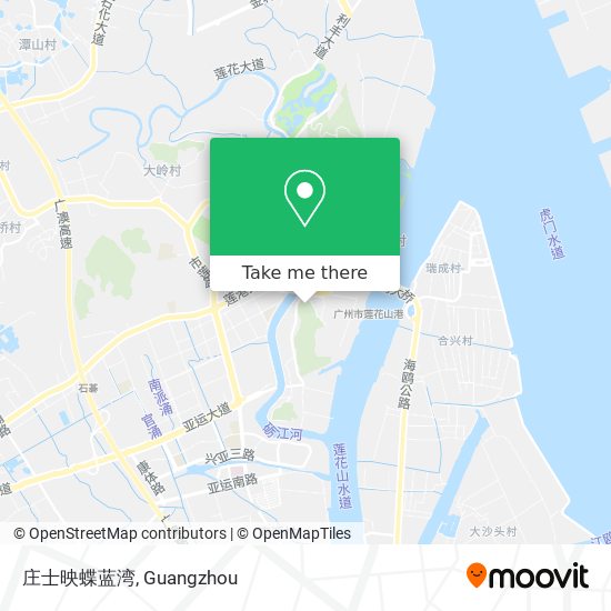 庄士映蝶蓝湾 map