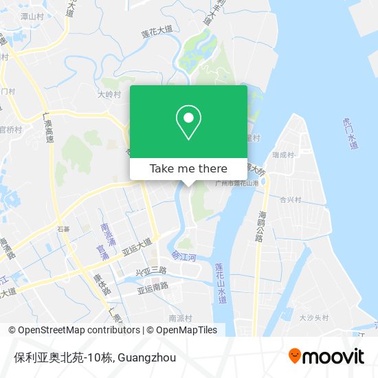 保利亚奥北苑-10栋 map