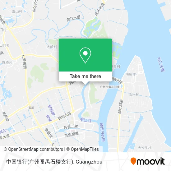 中国银行(广州番禺石楼支行) map