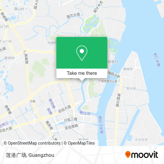 莲港广场 map