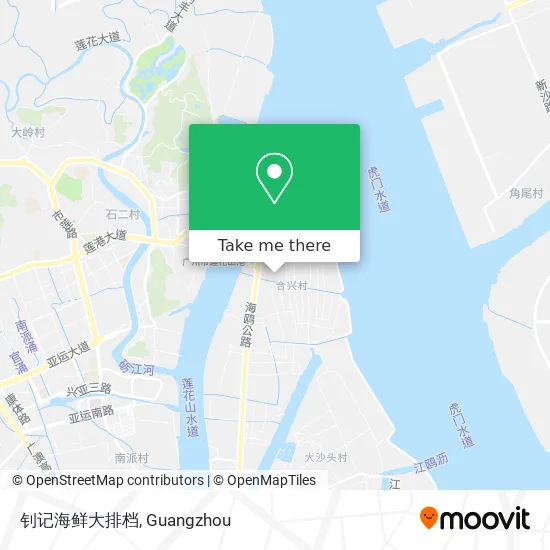 钊记海鲜大排档 map