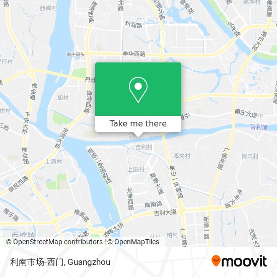 利南市场-西门 map