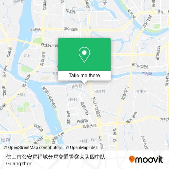 佛山市公安局禅城分局交通警察大队四中队 map