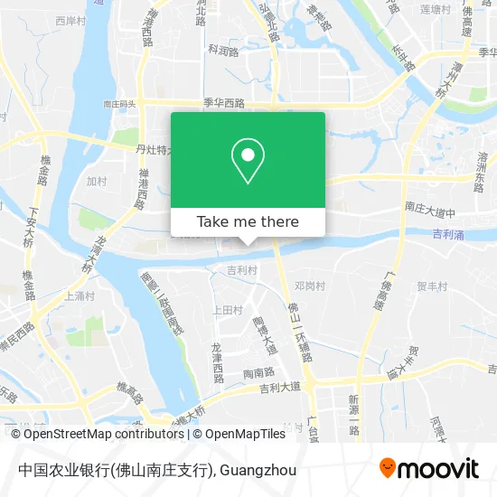 中国农业银行(佛山南庄支行) map