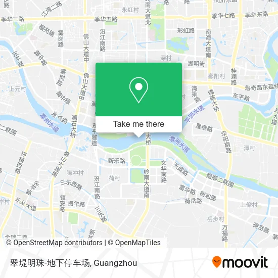 翠堤明珠-地下停车场 map