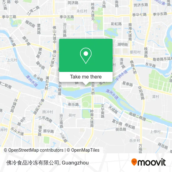 佛冷食品冷冻有限公司 map