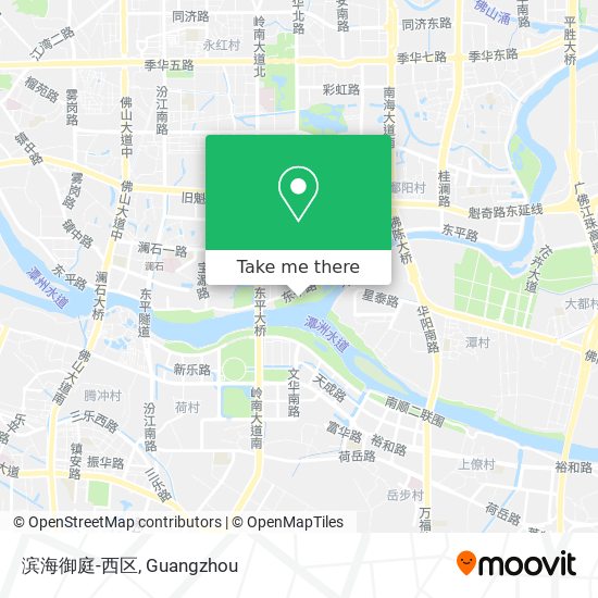 滨海御庭-西区 map