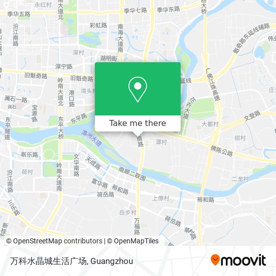 万科水晶城生活广场 map