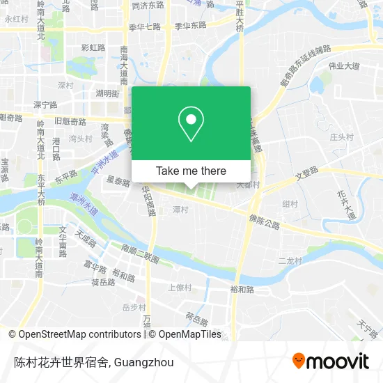陈村花卉世界宿舍 map
