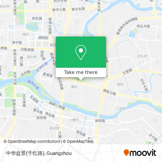 中华盆景(千红路) map
