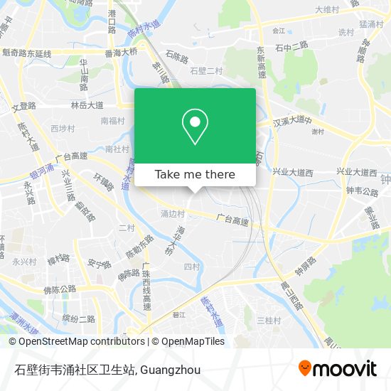 石壁街韦涌社区卫生站 map