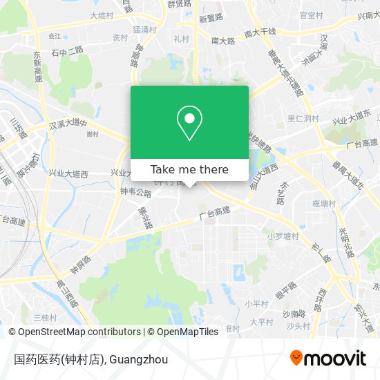 国药医药(钟村店) map