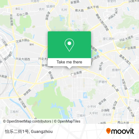 怡乐二街1号 map