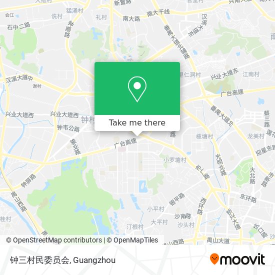 钟三村民委员会 map