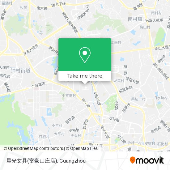 晨光文具(富豪山庄店) map