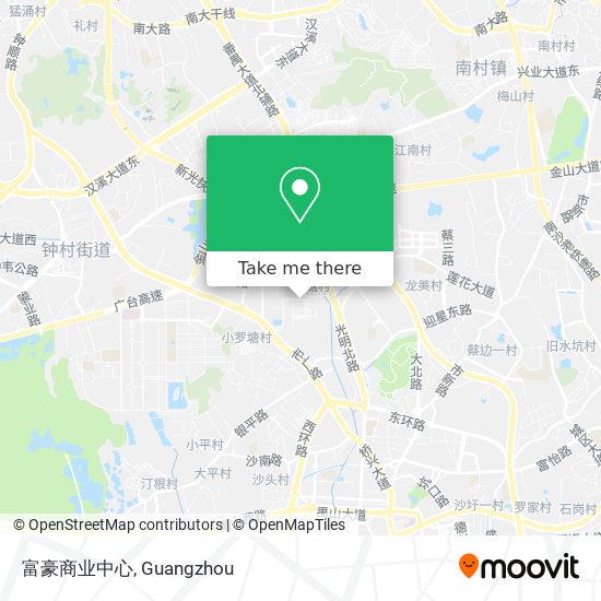 富豪商业中心 map