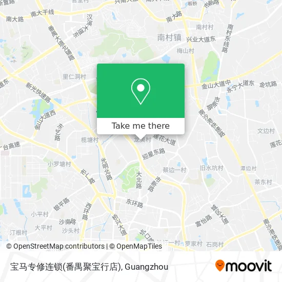 宝马专修连锁(番禺聚宝行店) map
