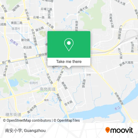 南安小学 map